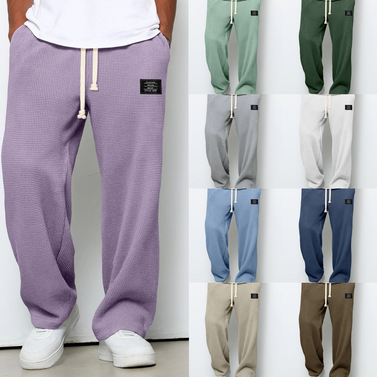 Van Rijn Fashion® | Heren Broek met Verstelbare Taille