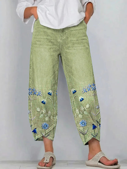 Lies | Casual Broek - Groen