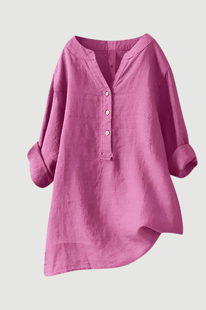 Maéline Lichte Blouse - Roze