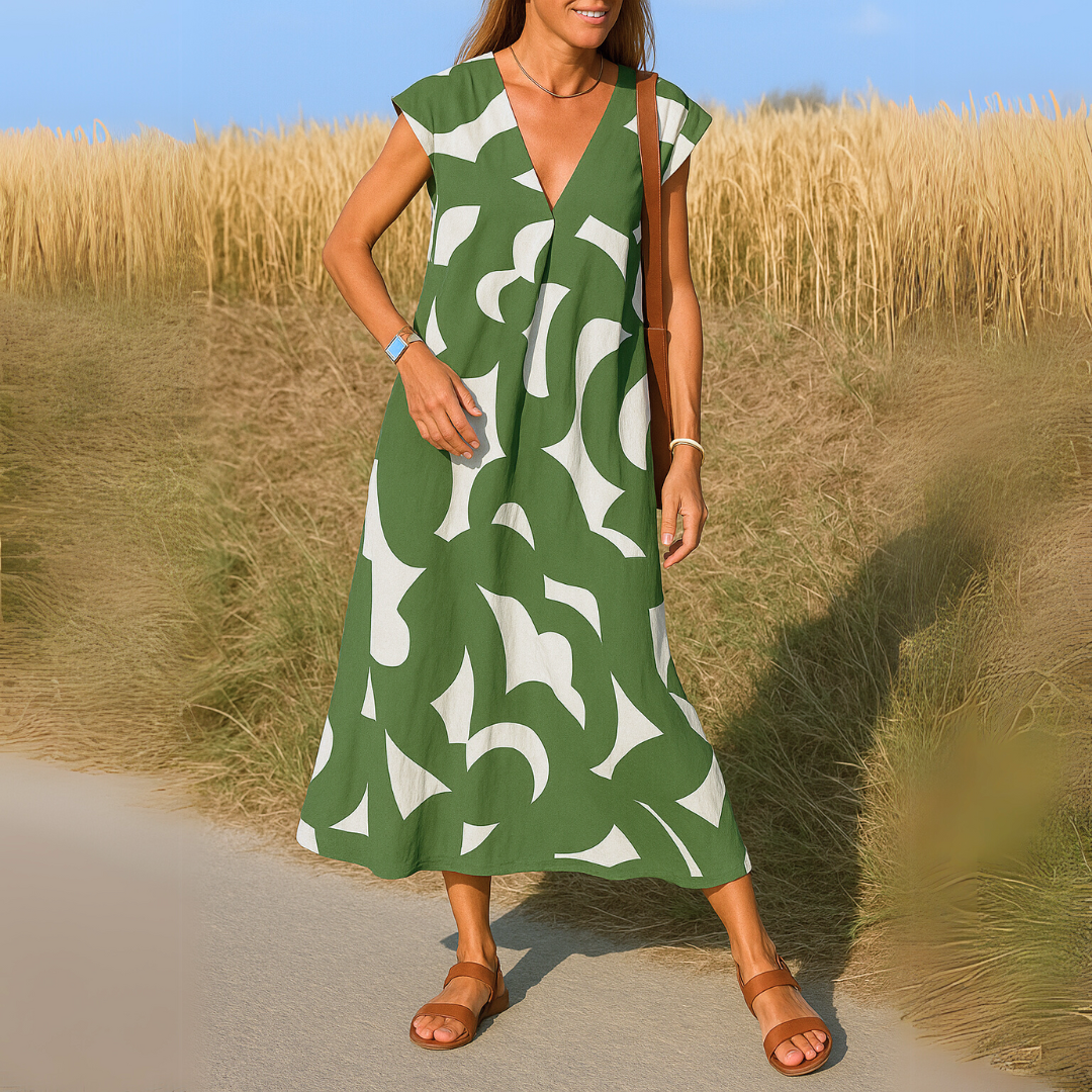 Van Rijn Fashion® | Print Jurk