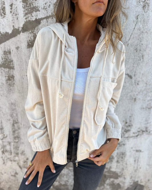 Van Rijn Fashion® | Hoodie Jas met Rits