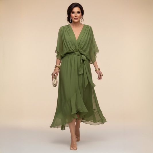 Van Rijn Fashion® | Chiffon Jurk