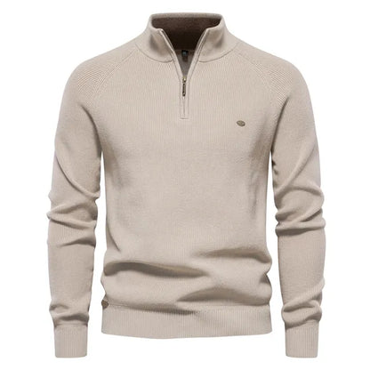 Van Rijn Fashion® | Gebreide Zip-Up Heren Trui