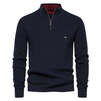 Van Rijn Fashion® | Gebreide Zip-Up Heren Trui