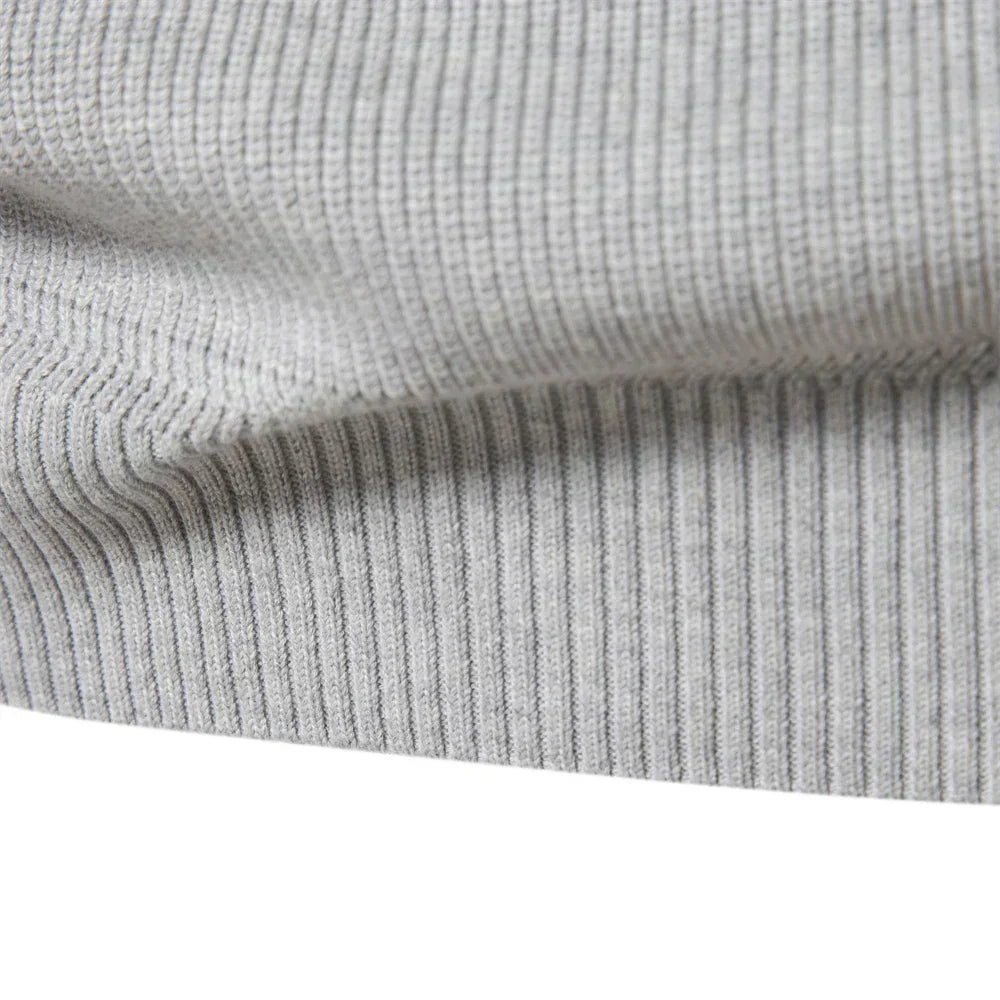 Van Rijn Fashion® | Gebreide Zip-Up Heren Trui