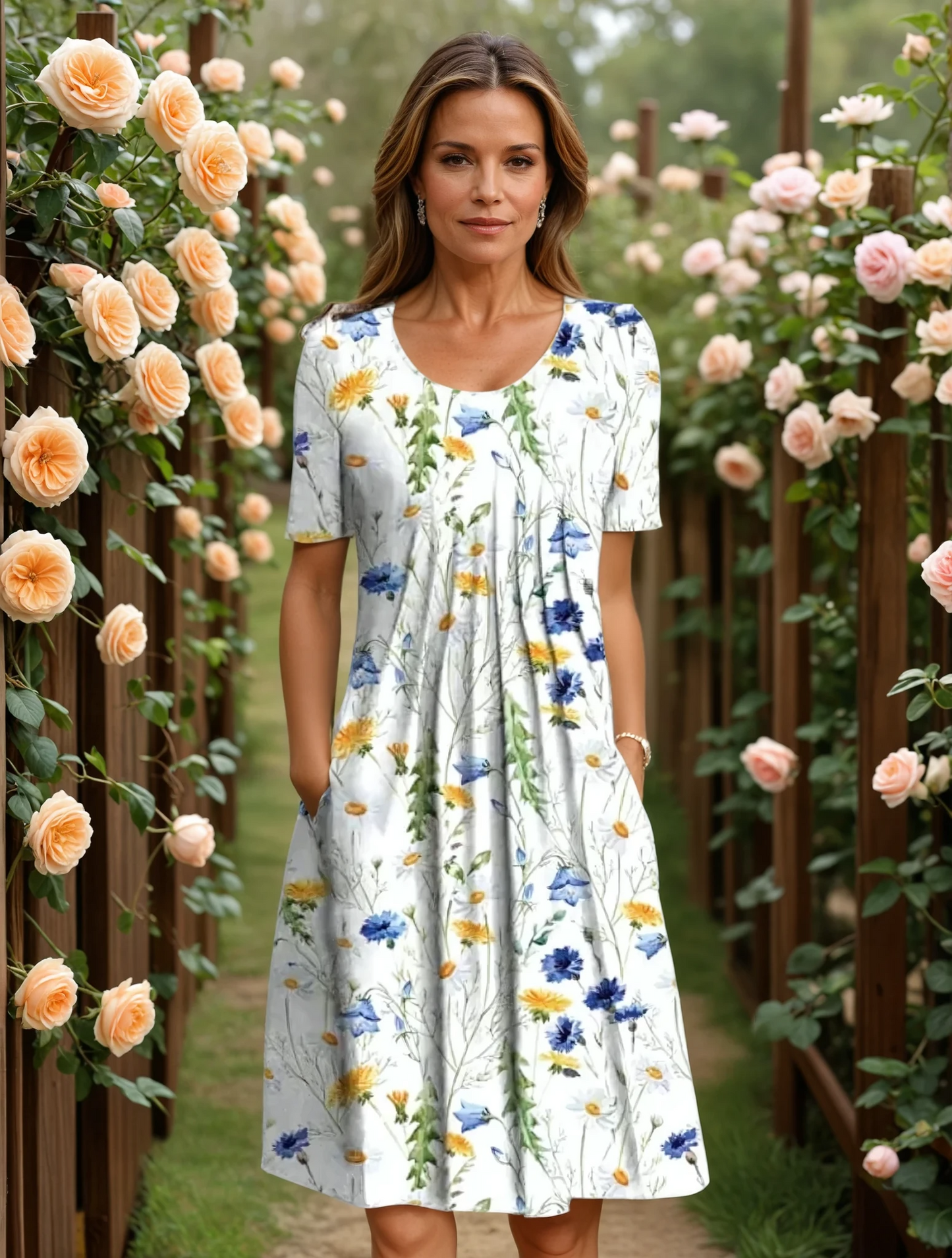 Van Rijn Fashion® | Bloemenjurk