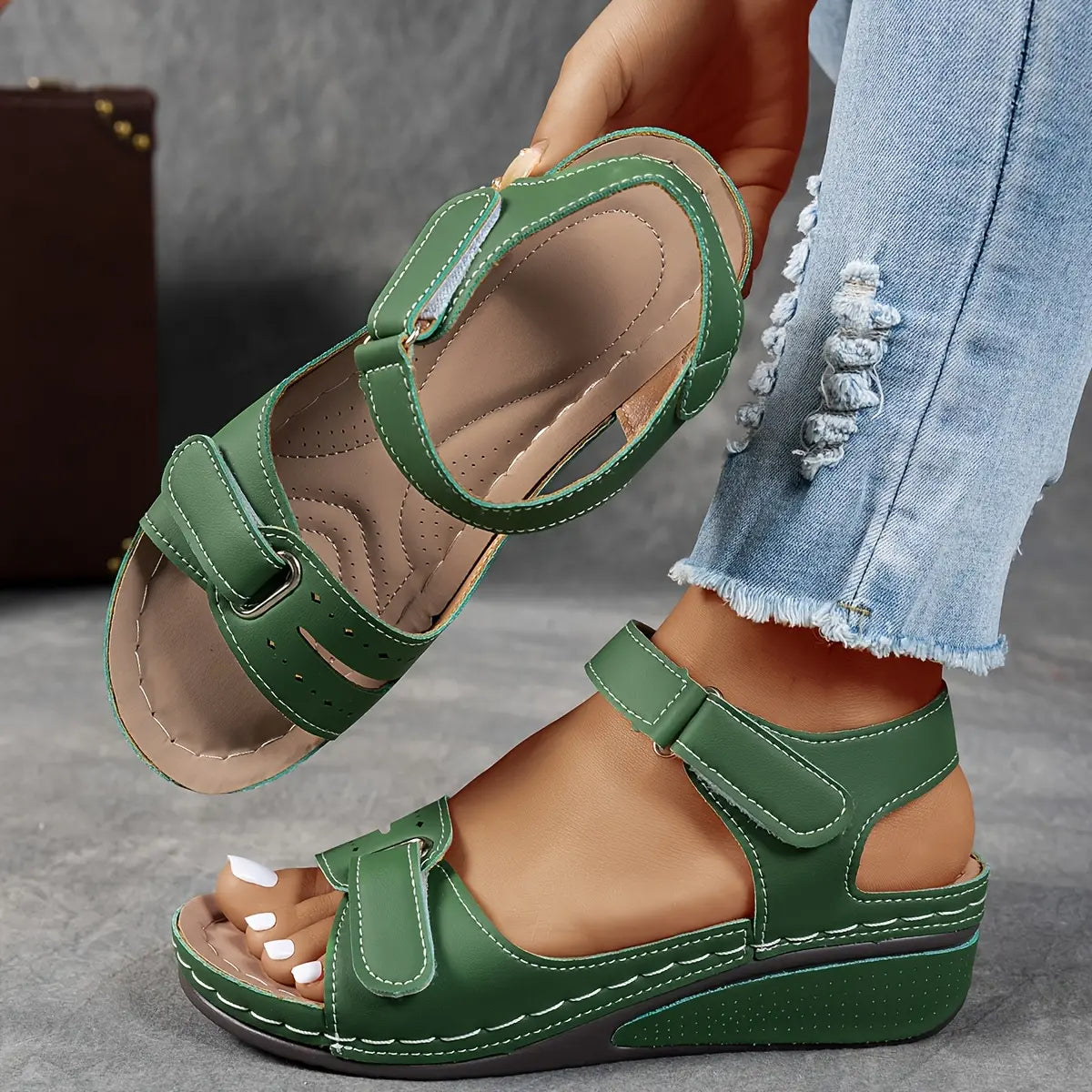 Van Rijn Fashion® | Orthopedische Comfort Sandalen