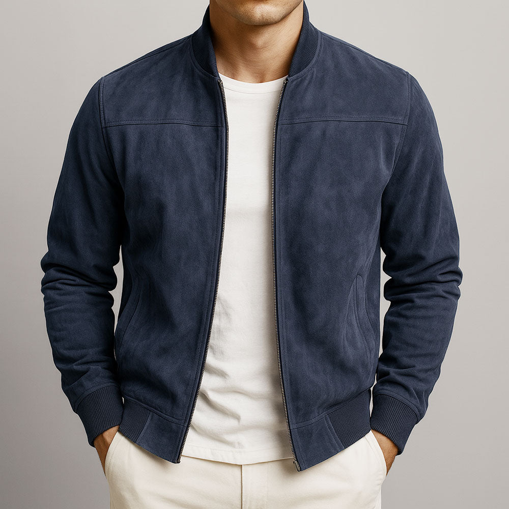 Van Rijn Fashion® | Suède Herenjas