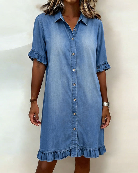 Van Rijn Fashion® | Denim Jurk