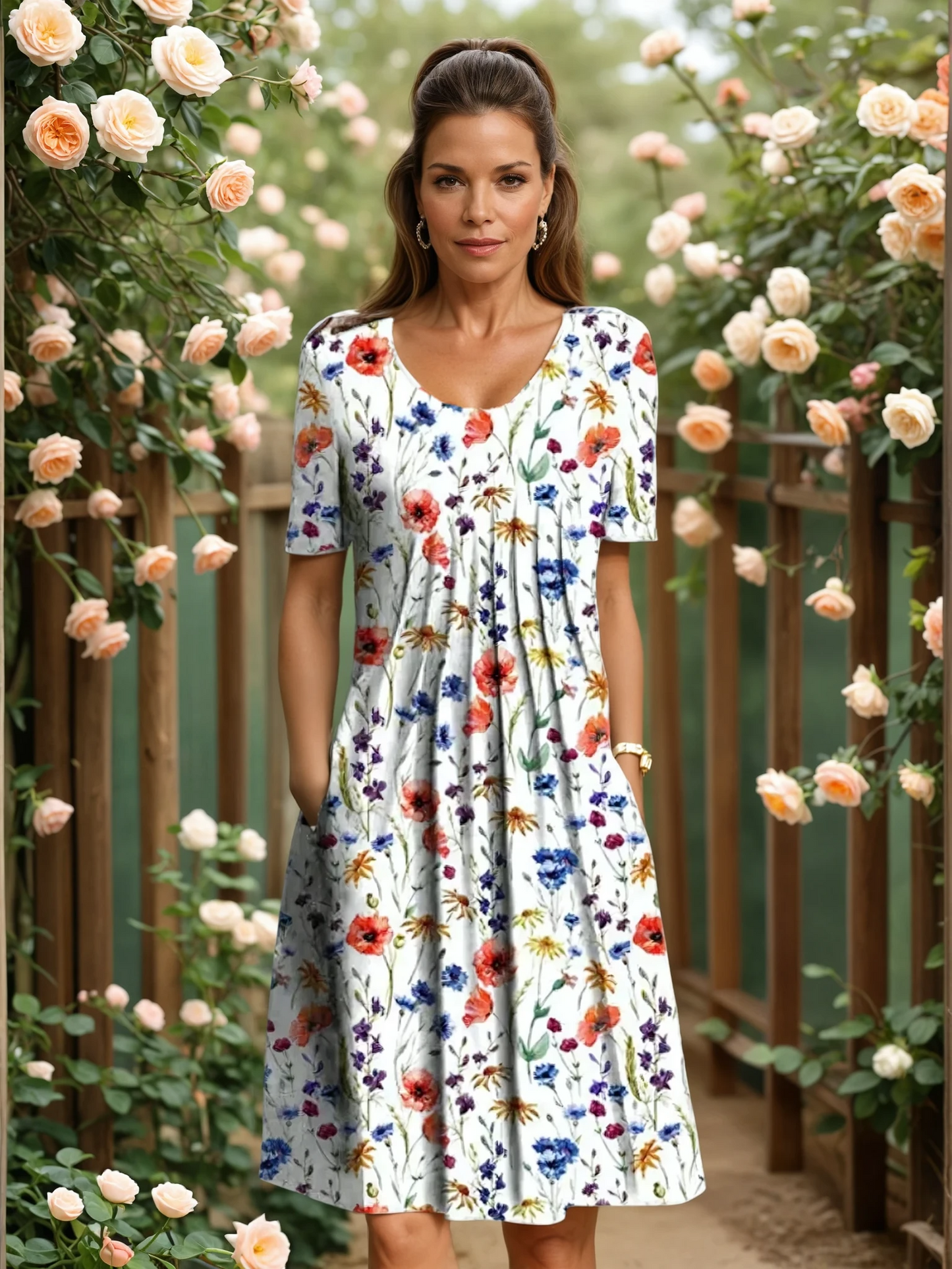 Van Rijn Fashion® | Bloemenjurk