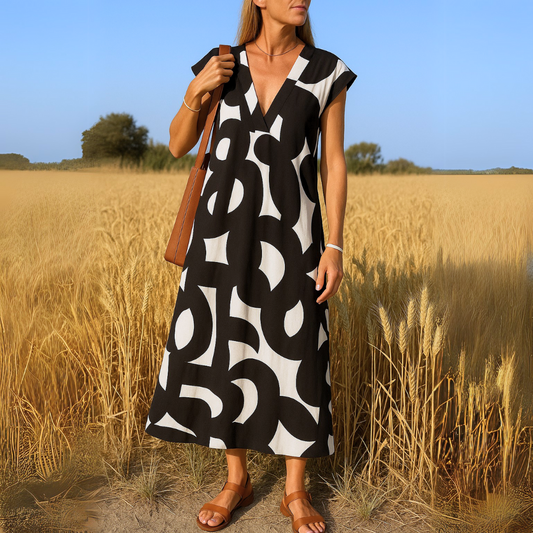 Van Rijn Fashion® | Print Jurk