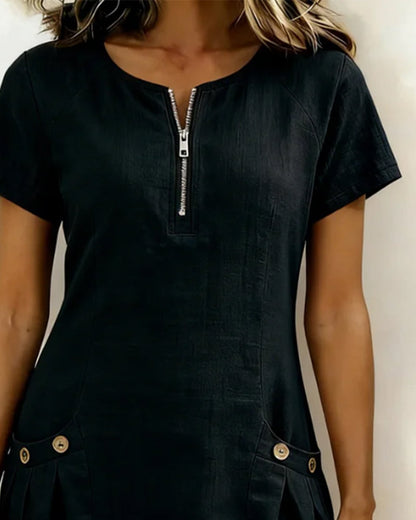 Van Rijn Fashion® | Zip Jurk