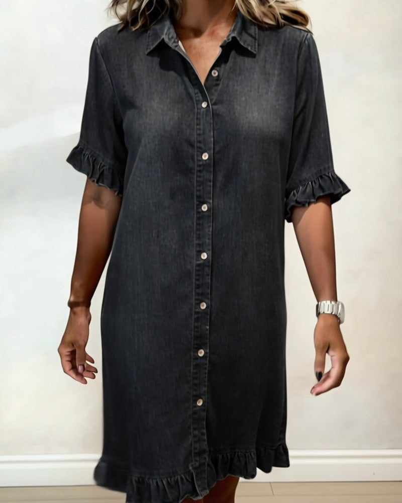 Van Rijn Fashion® | Denim Jurk