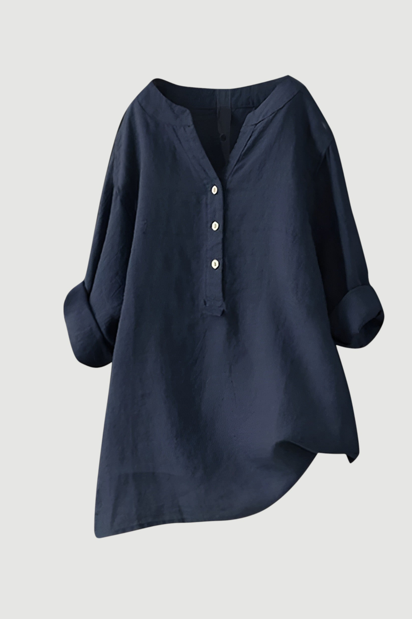 Maéline Lichte Blouse - Marineblauw
