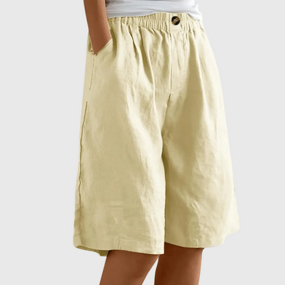 Van Rijn Fashion® | Ruime Shorts met Elastische Taille