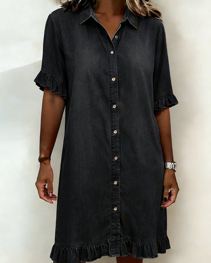 Van Rijn Fashion® | Denim Jurk