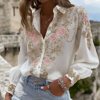 Van Rijn Fashion® | Blouse met Borduurdetails