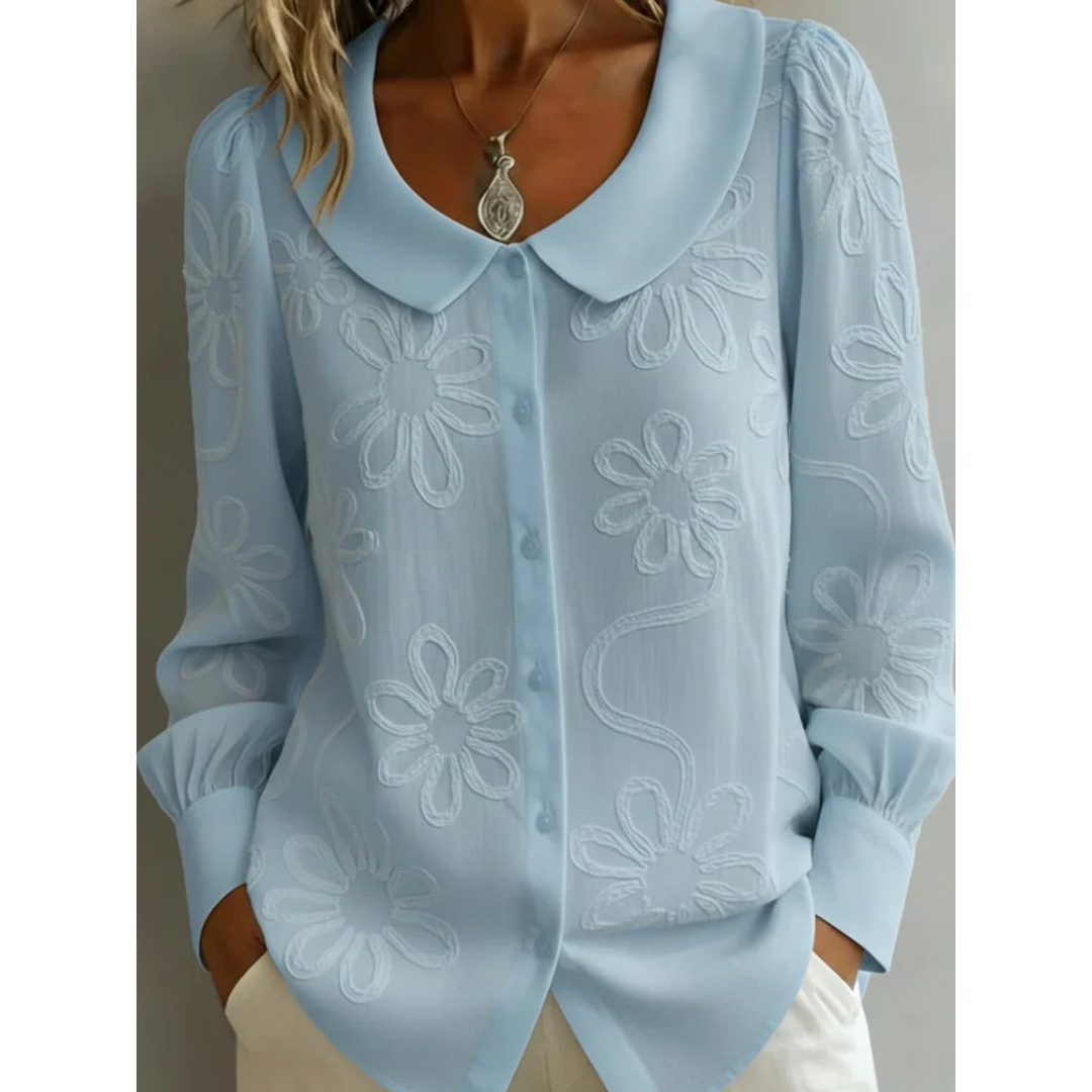 Van Rijn Fashion® | Geborduurde Blouse