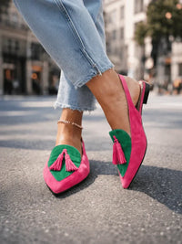 Lorena | Sandalen met Riemen en Kwasten
