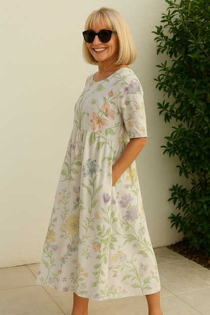 Sofie | Elegante Midi Jurk
