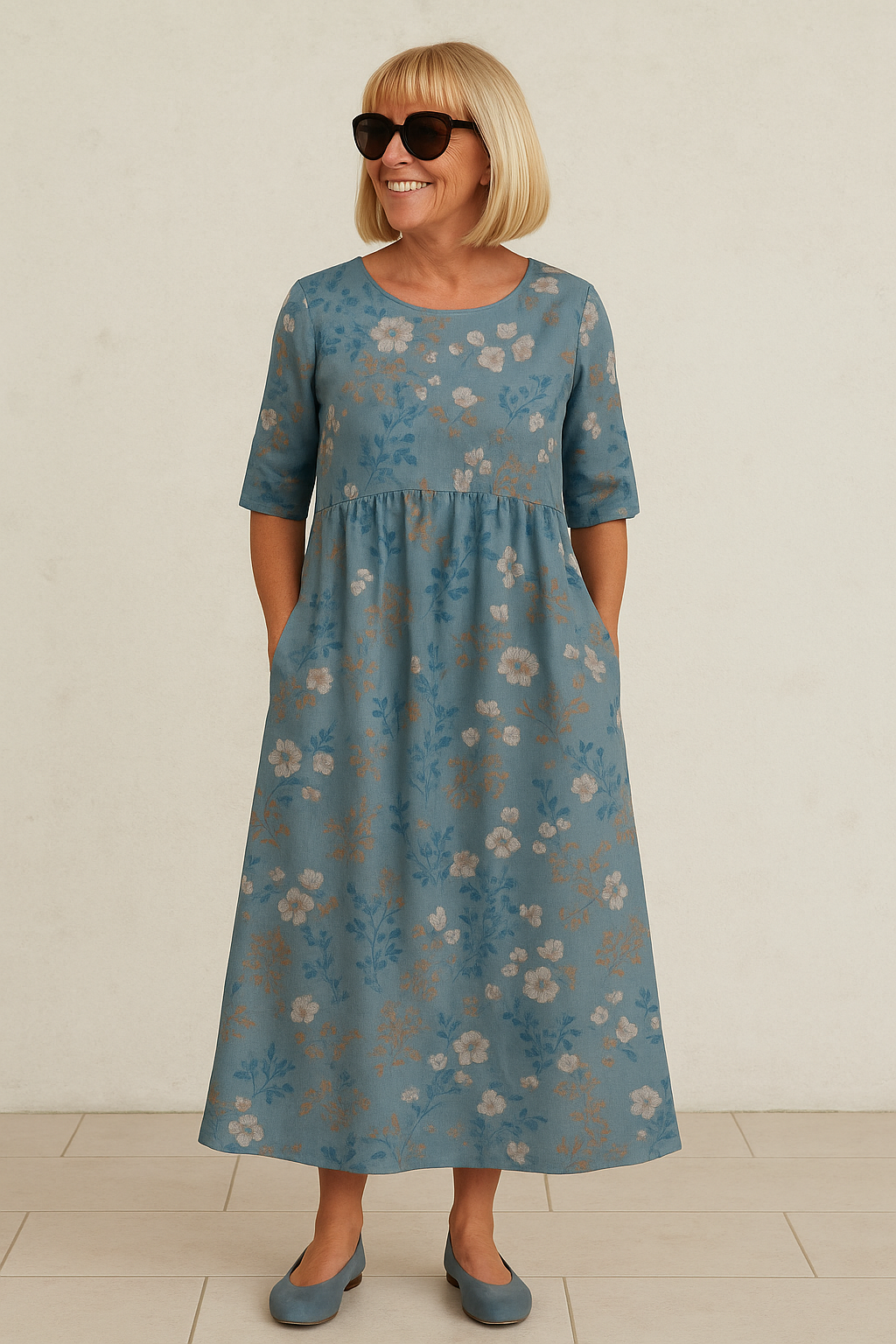 Sofie | Elegante Midi Jurk
