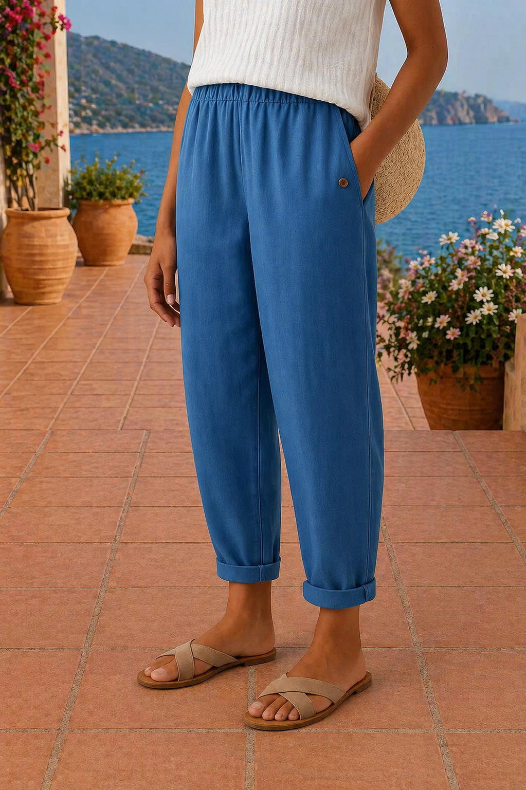 Van Rijn Fashion® | Luchtige Broek met Comfortabele Pasvorm