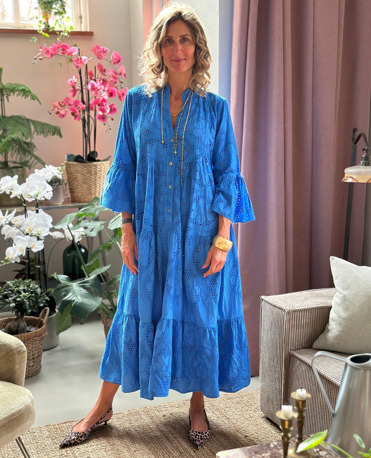 Van Rijn Fashion® | Broderie Jurk