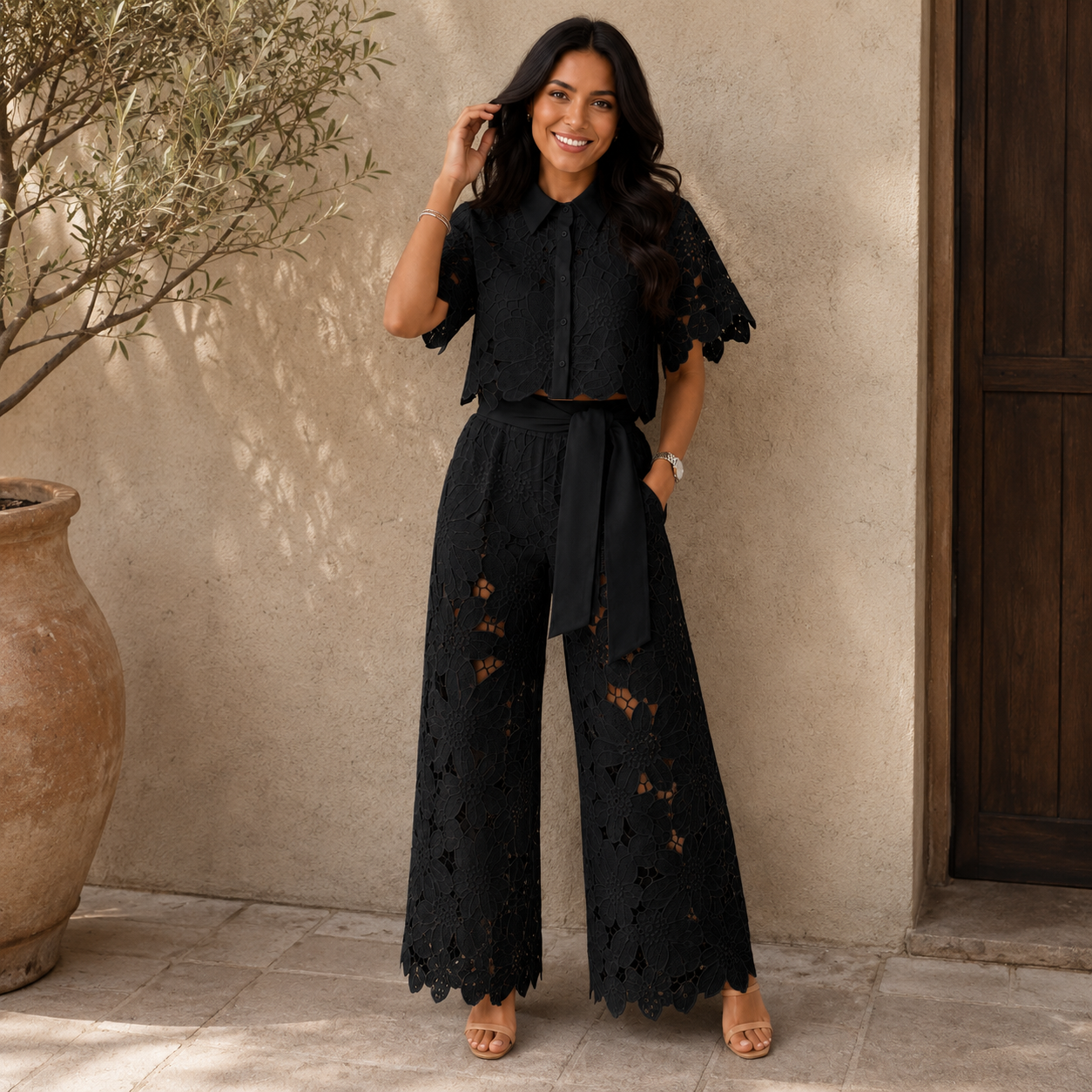 Van Rijn Fashion® | Luchtige Tweedelige Set