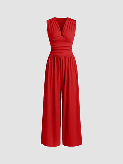 Charity Jumpsuit Rood
