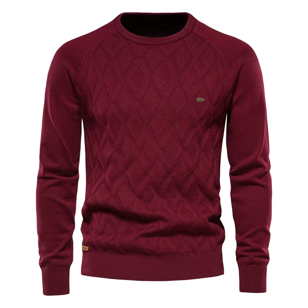 Van Rijn Fashion® | Ruit Heren Trui