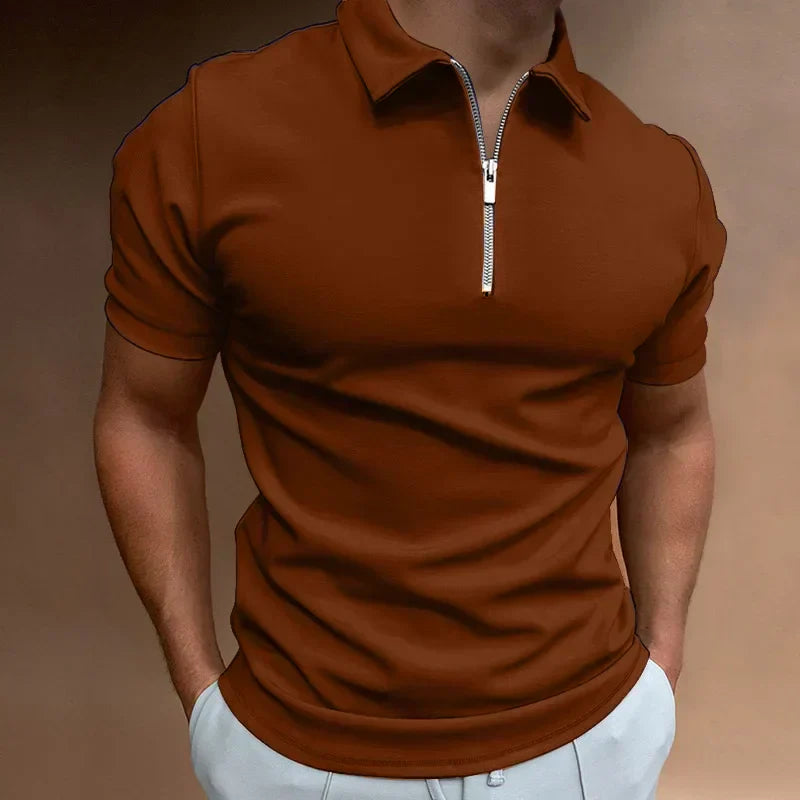 Van Rijn Fashion® | Rits Polo Heren
