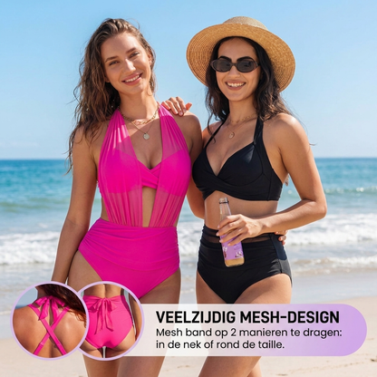 Van Rijn Fashion® | 2-in-1 Hoog Getailleerde Tummy Control Bikini
