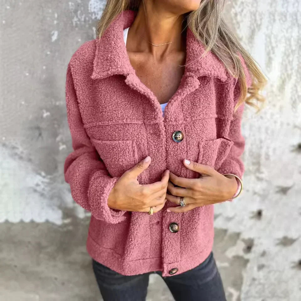 Van Rijn Fashion® | Fleece Dames Jas