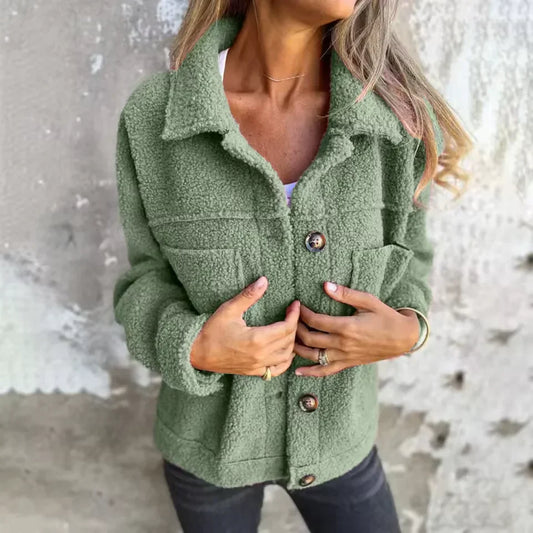 Van Rijn Fashion® | Fleece Dames Jas