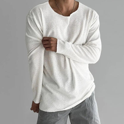 Van Rijn Fashion® | Lichtgewicht Heren Longsleeve Shirt