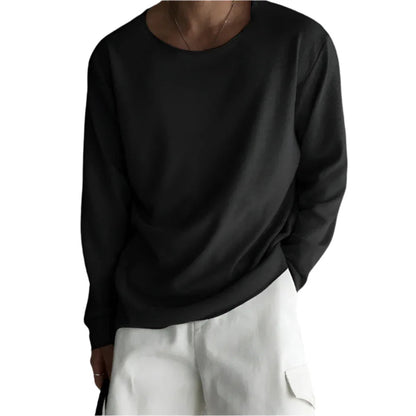 Van Rijn Fashion® | Lichtgewicht Heren Longsleeve Shirt