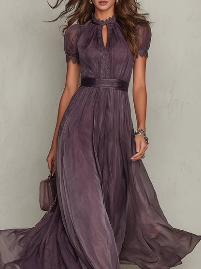 Van Rijn Fashion® | Kanten Maxi Jurk
