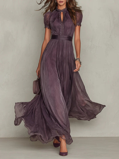 Van Rijn Fashion® | Kanten Maxi Jurk