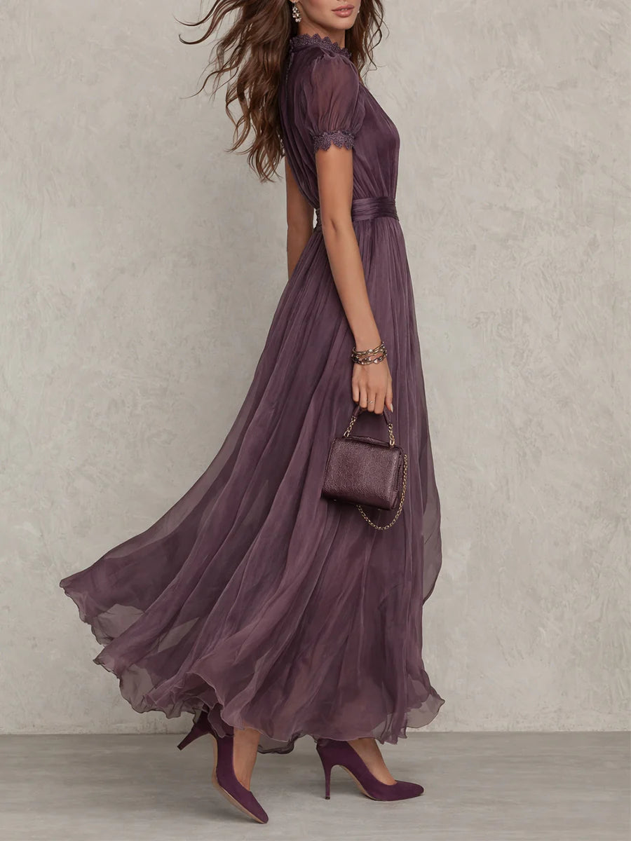 Van Rijn Fashion® | Kanten Maxi Jurk