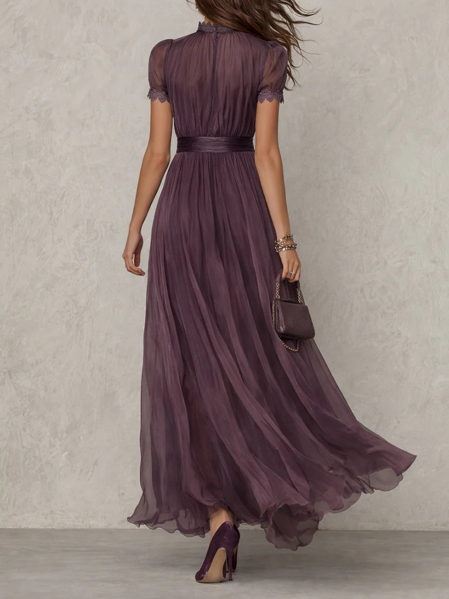 Van Rijn Fashion® | Kanten Maxi Jurk