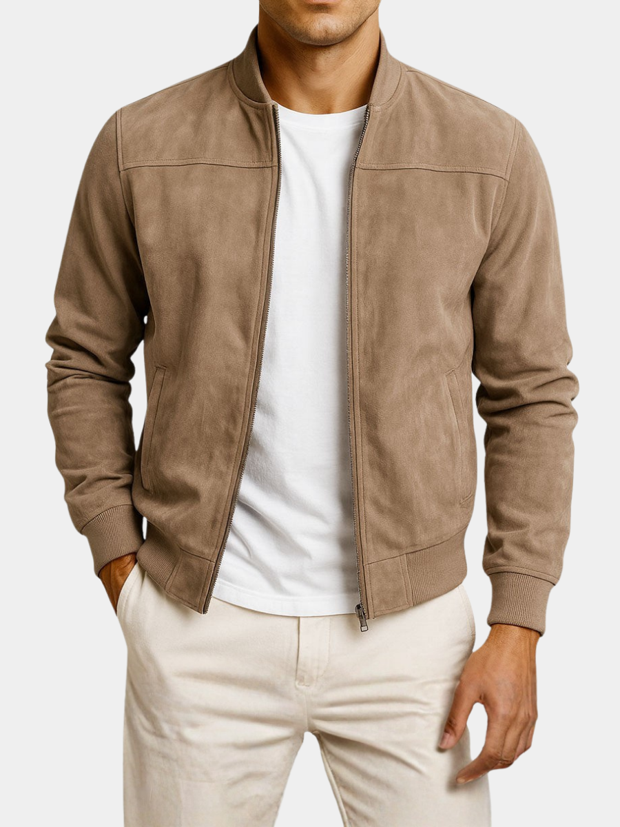 Van Rijn Fashion® | Suède Herenjas