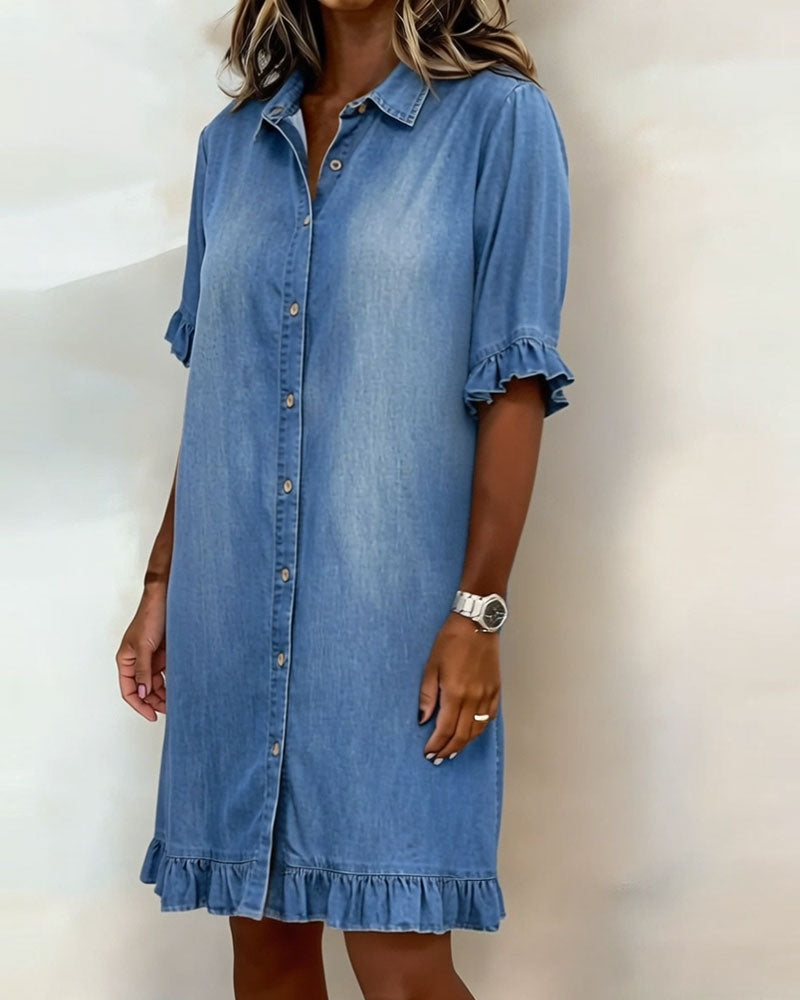 Van Rijn Fashion® | Denim Jurk