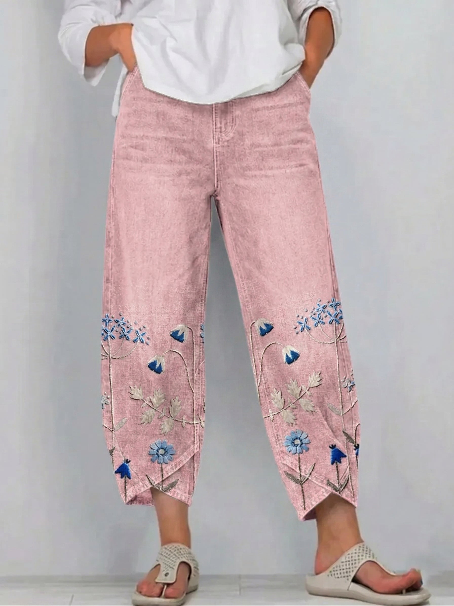 Lies | Casual Broek - Roze