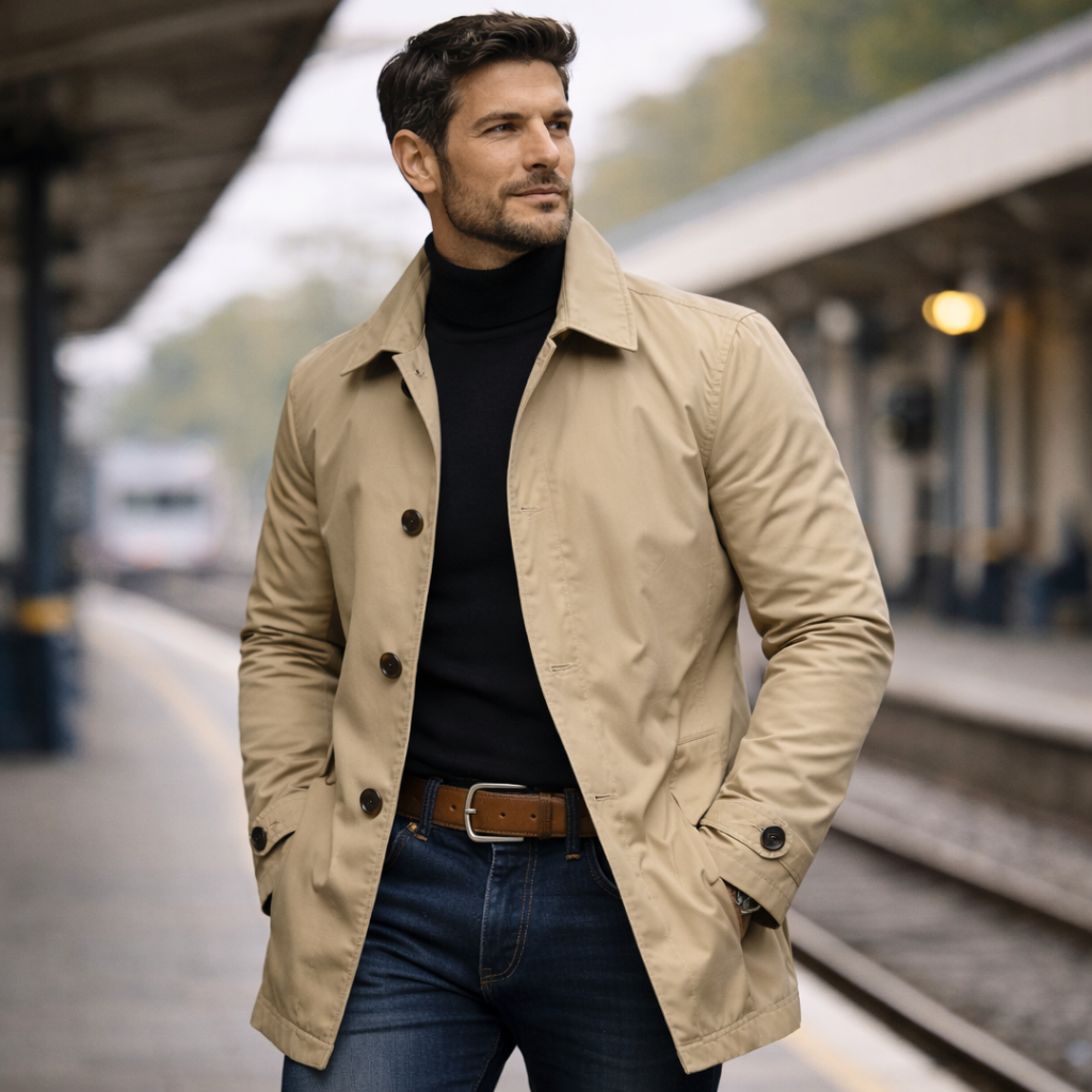 Van Rijn Fashion® | Heren Mantel