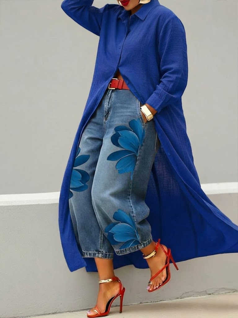 Van Rijn Fashion® | Bloemen Broek