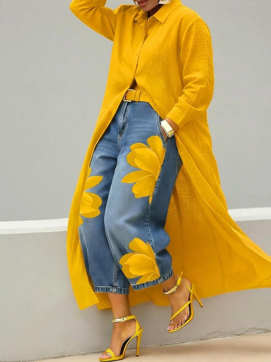 Van Rijn Fashion® | Bloemen Broek