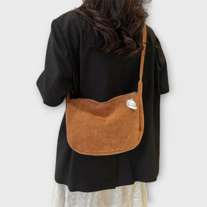 Van Rijn Fashion® | Corduroy Crossbody Tas