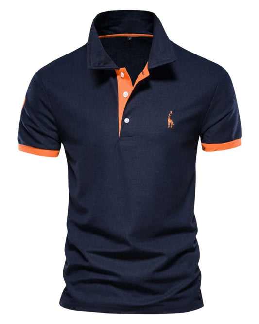 Lucas | Klassieke Contrast Polo