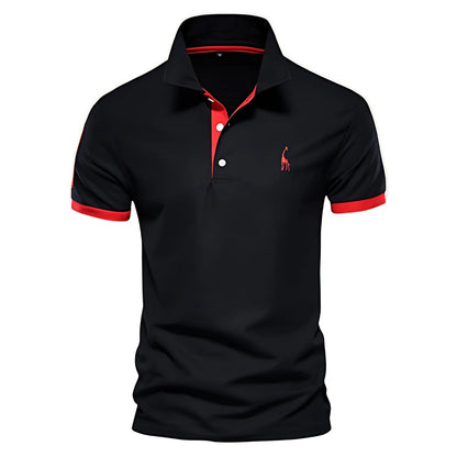 Lucas | Klassieke Contrast Polo