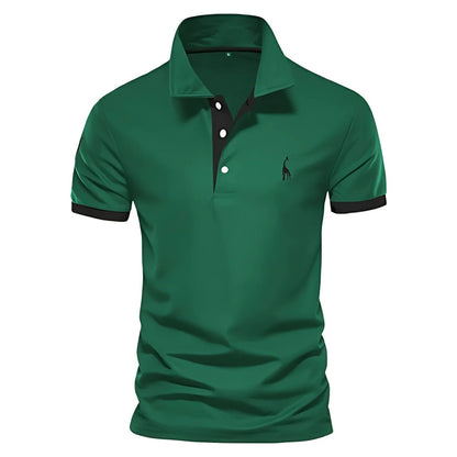 Lucas | Klassieke Contrast Polo